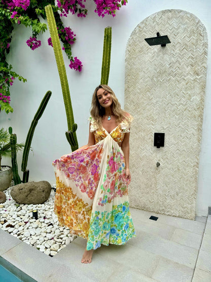 Kyra | Vestido de verano con estampado floral