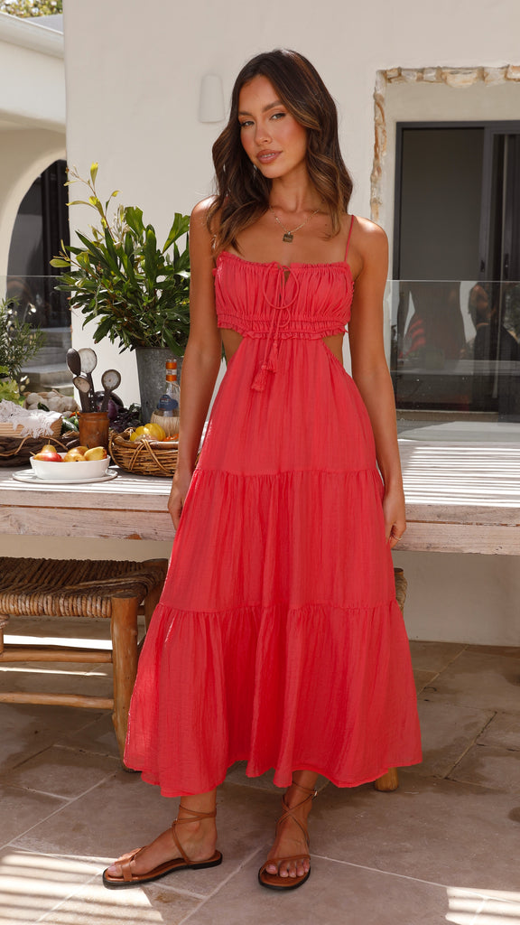Clara | Vestido midi largo