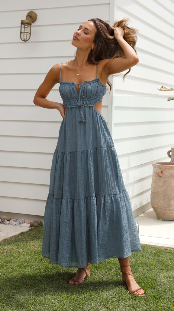Clara | Vestido midi largo
