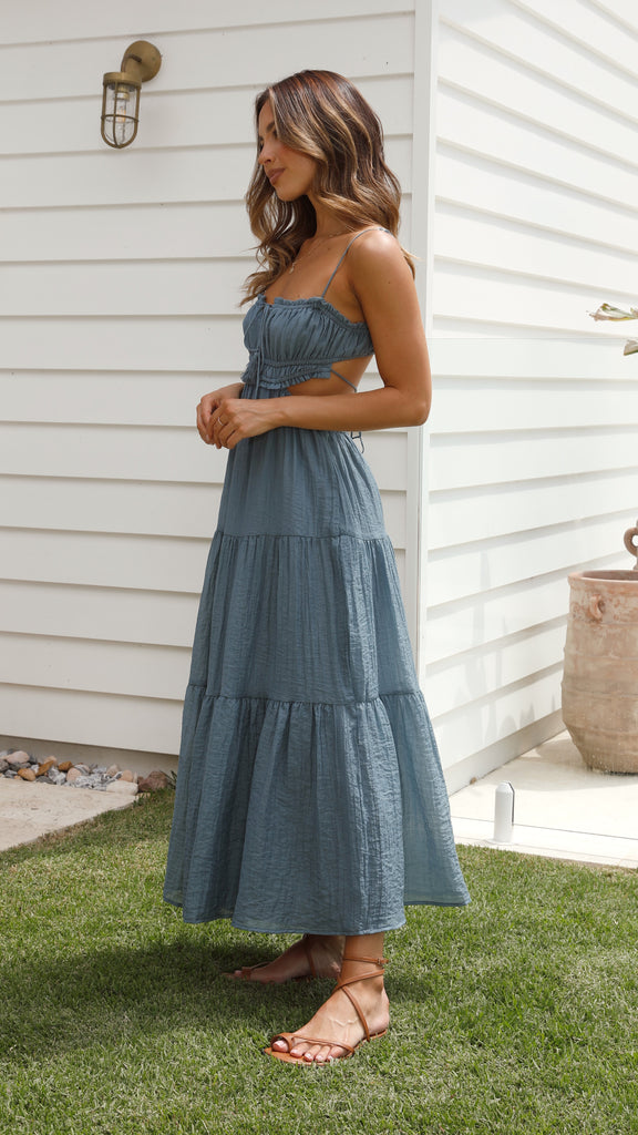 Clara | Vestido midi largo