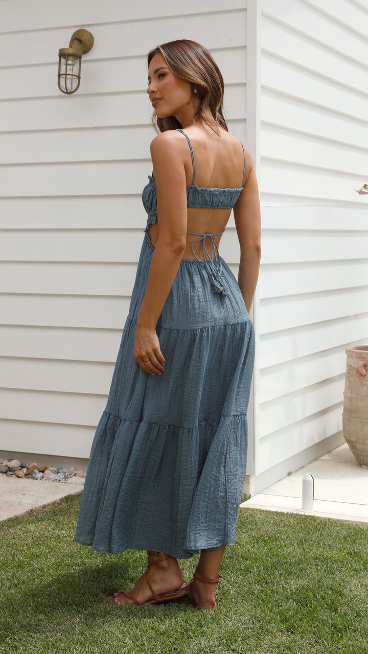 Clara | Vestido midi largo