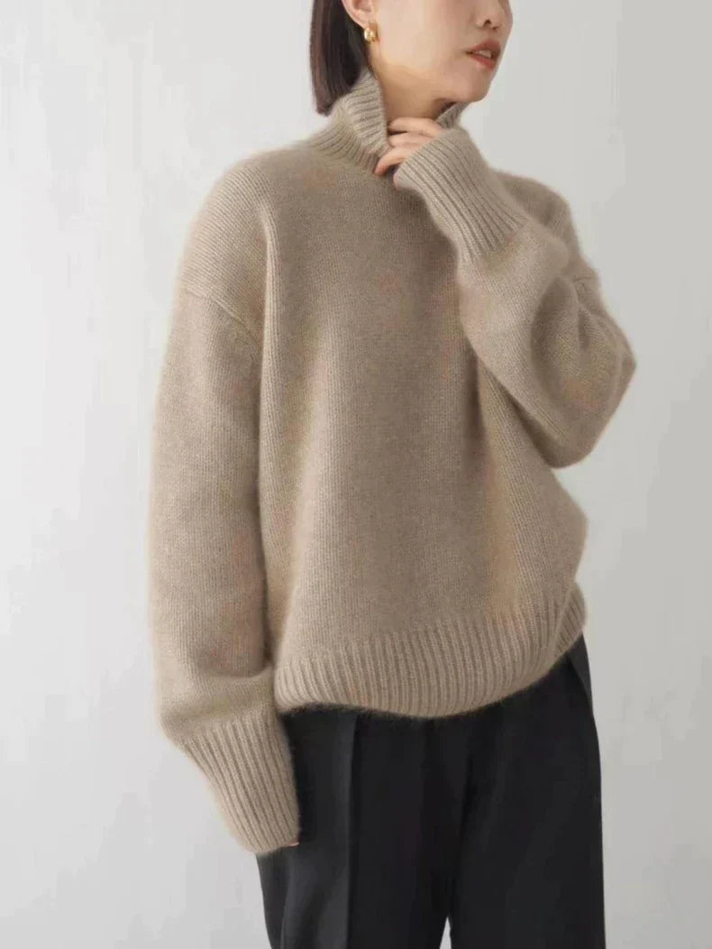 Linea | Jersey de cuello alto ancho
