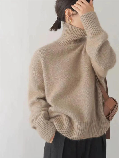 Linea | Jersey de cuello alto ancho
