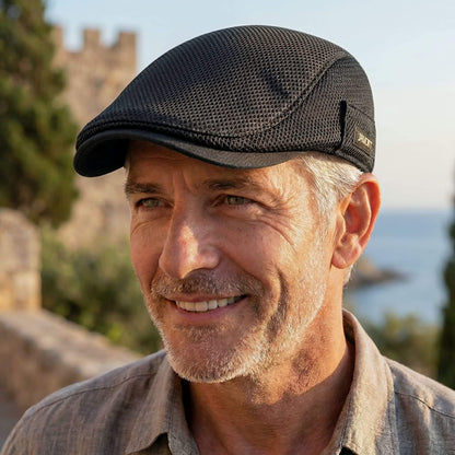 Gorra plana casual para hombre