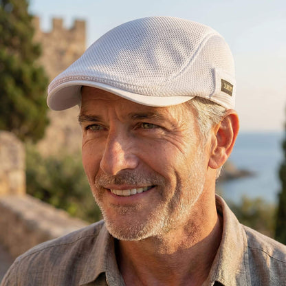 Gorra plana casual para hombre