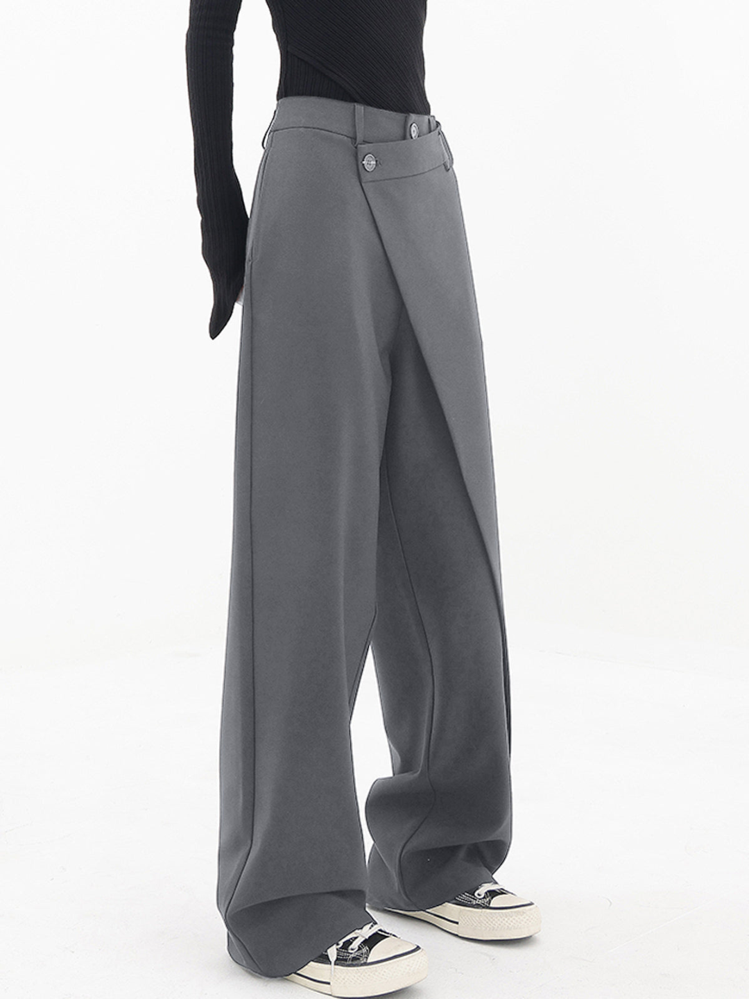Magdalena | Pantalones baggy asimétricos