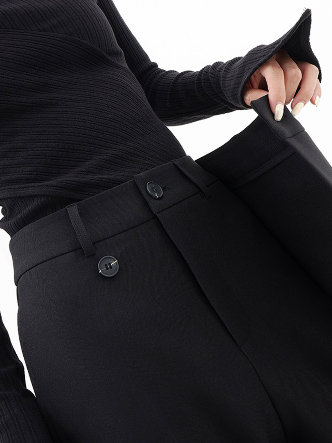Magdalena | Pantalones baggy asimétricos