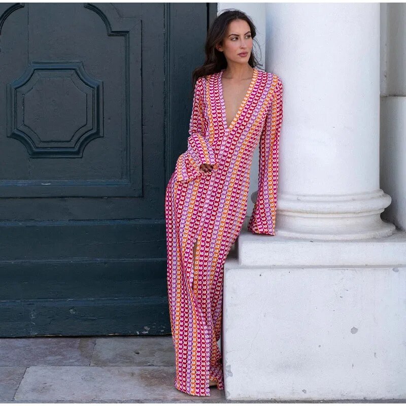 Elizabeth | Vestido escote ombligo