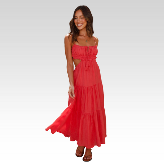 Clara | Vestido midi largo