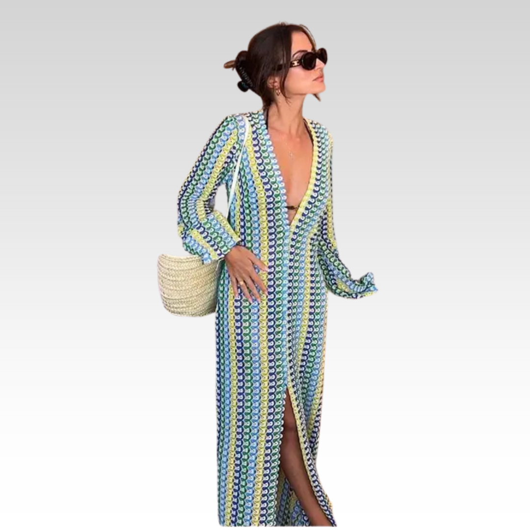 Elizabeth | Vestido escote ombligo