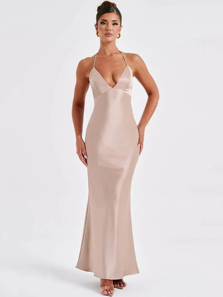 Laura | Vestido tubo sin espalda