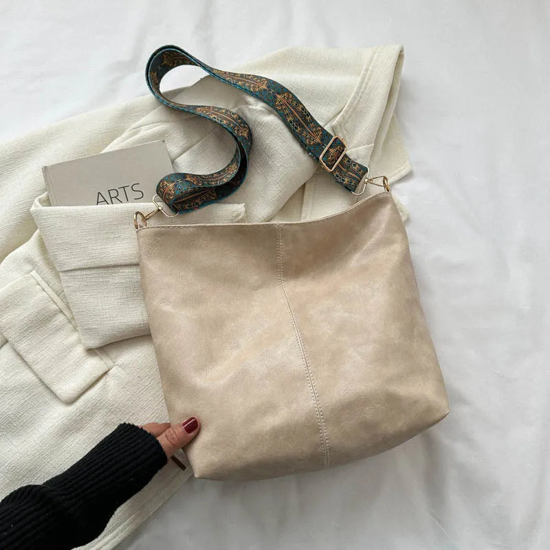 Paula | Bolso bandolera vintage de cuero
