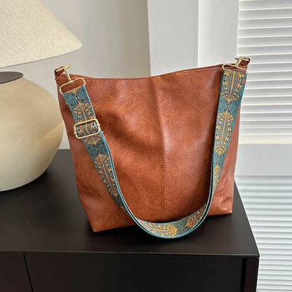 Paula | Bolso bandolera vintage de cuero