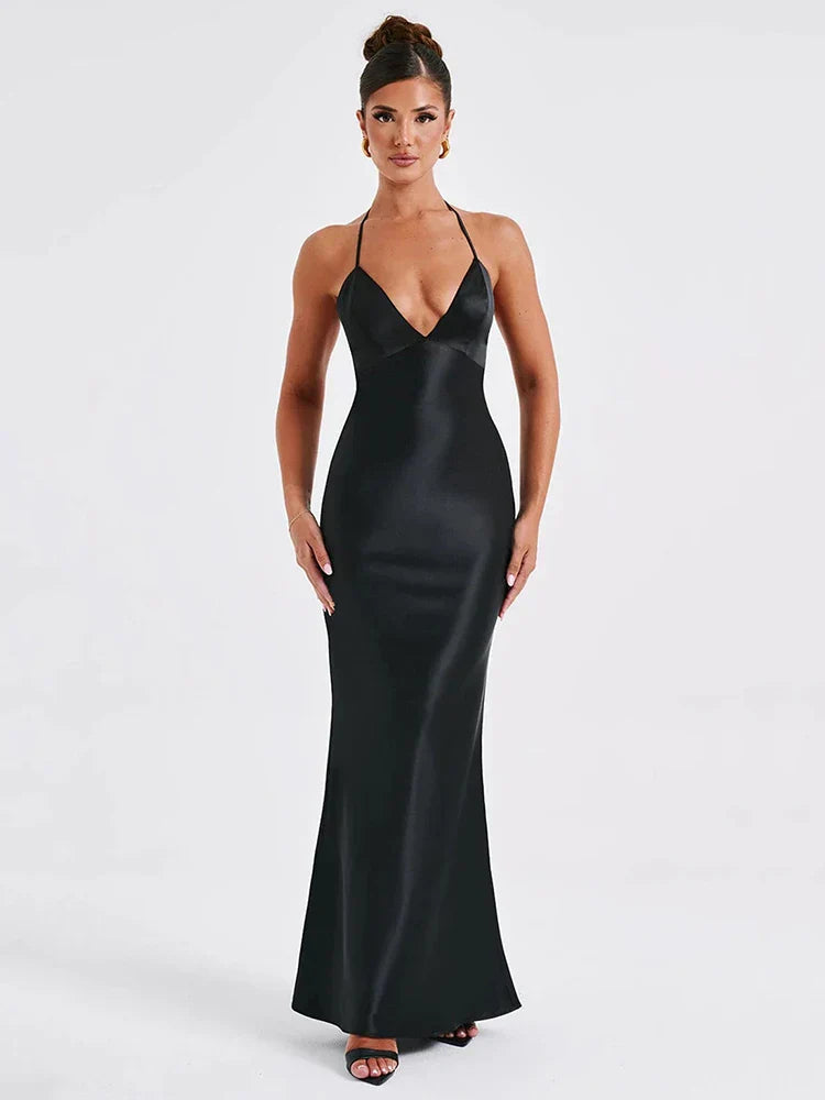 Laura | Vestido tubo sin espalda