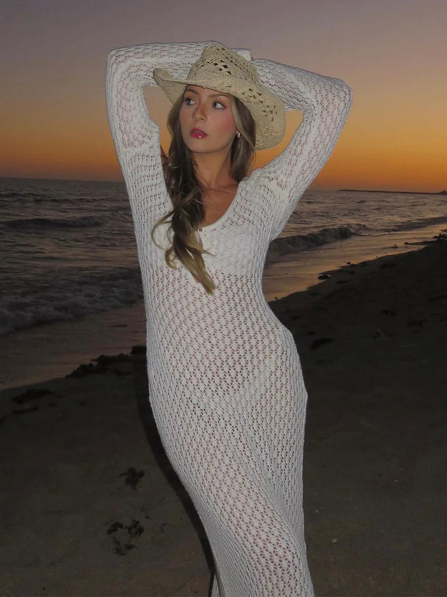 Mia |  Vestido transparente