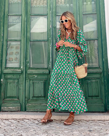 Bellona | Vestido largo boho