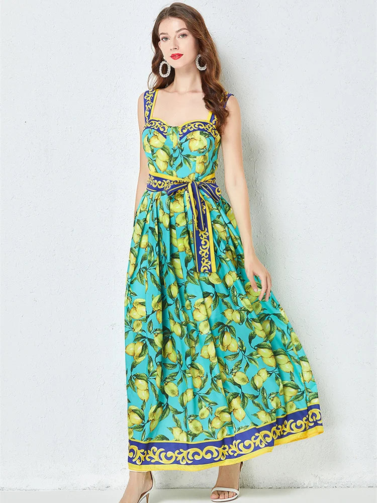 Martina | Vestido Amalfi Lemon