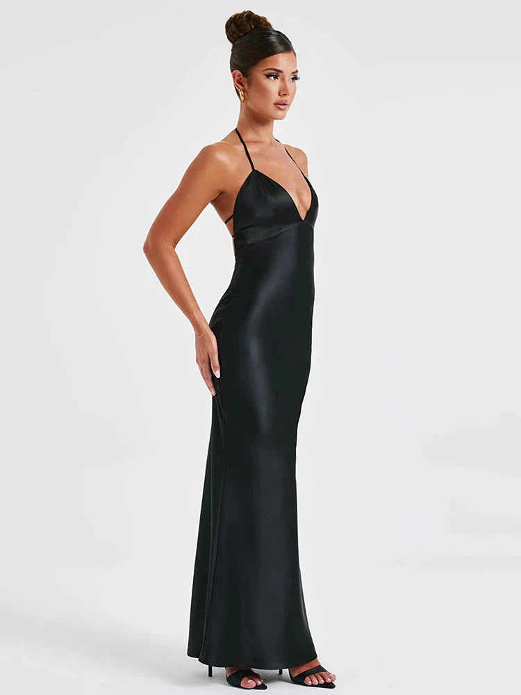 Laura | Vestido tubo sin espalda