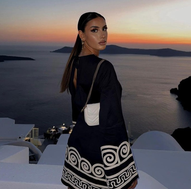 Amalie | Elegante vestido de manga larga para el día a día
