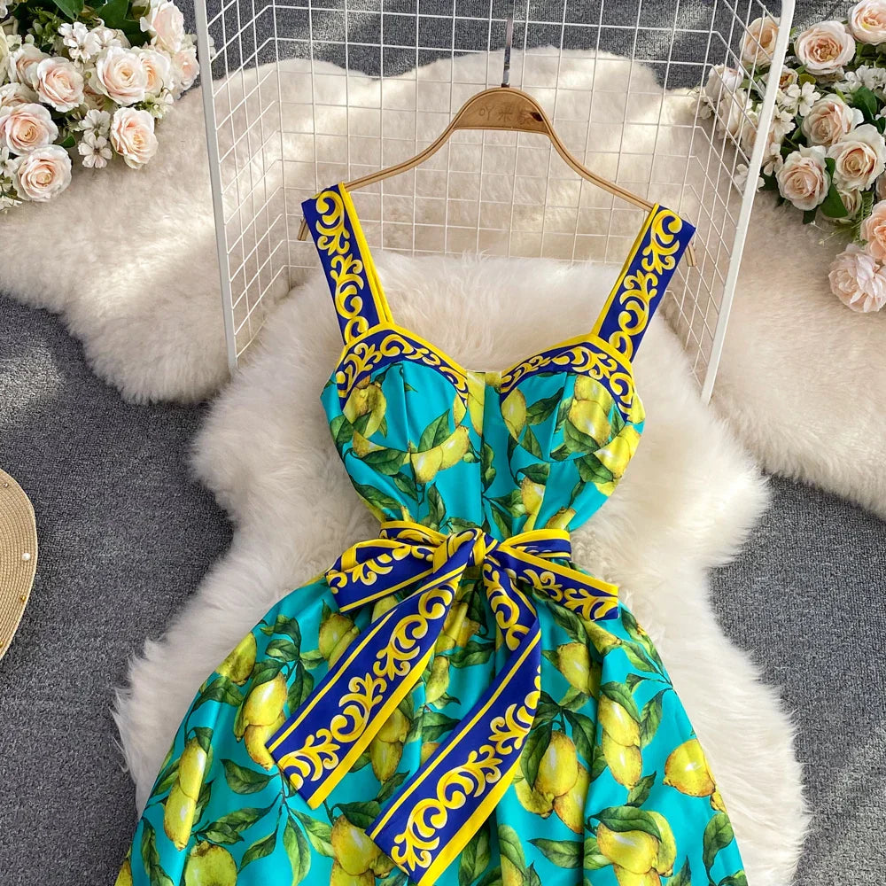 Martina | Vestido Amalfi Lemon