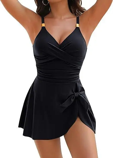 Selina |  Swimdress sexy que estiliza y disimula el abdomen.