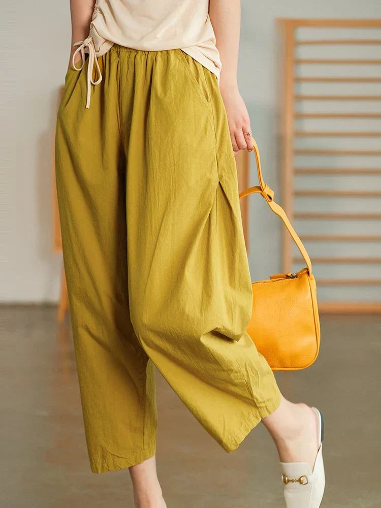 Isabella | Pantalones de verano de algodón