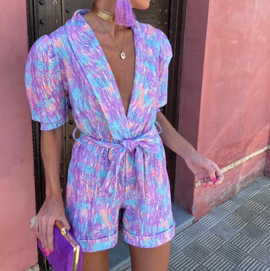 Emmy | Mono estampado dobladillo