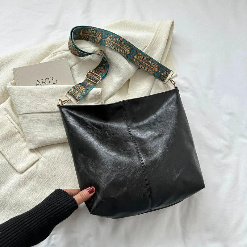 Paula | Bolso bandolera vintage de cuero