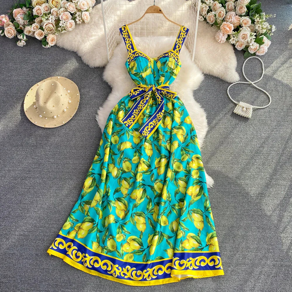 Martina | Vestido Amalfi Lemon