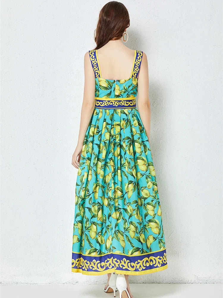 Martina | Vestido Amalfi Lemon