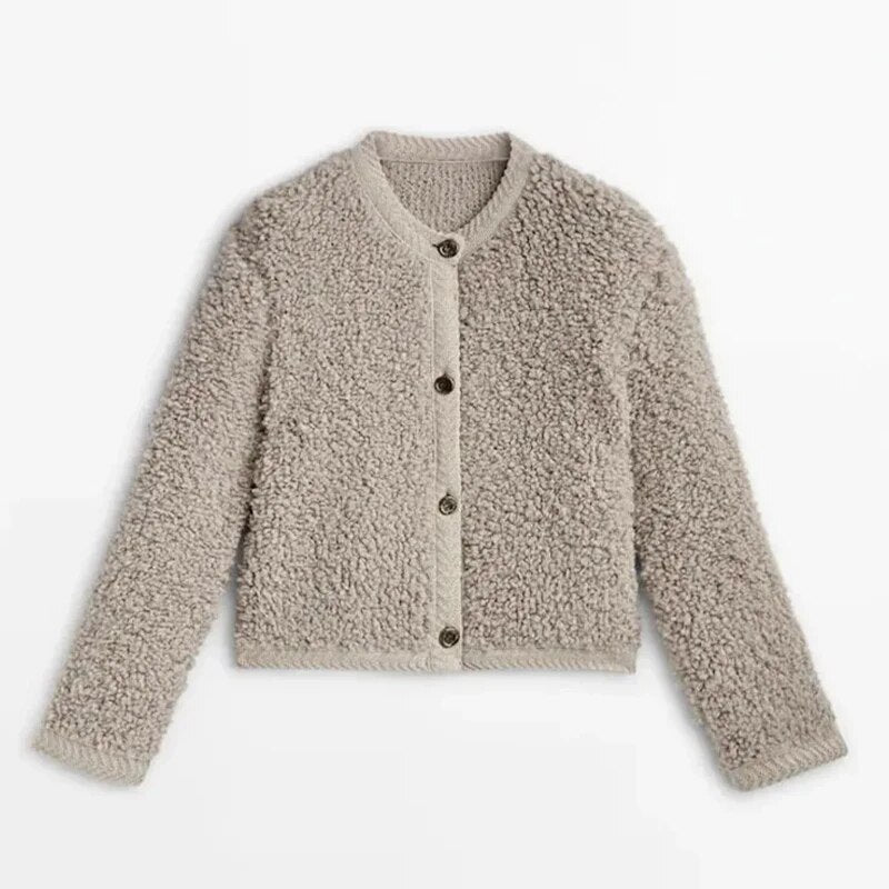 Zamra | Chaqueta de punto Teddy