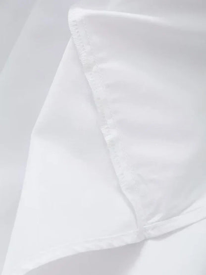 Klaudia | Vestido midi blanco para las fiestas