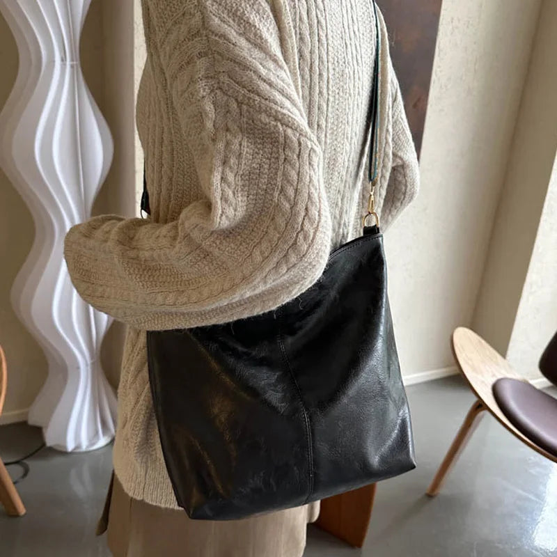 Paula | Bolso bandolera vintage de cuero