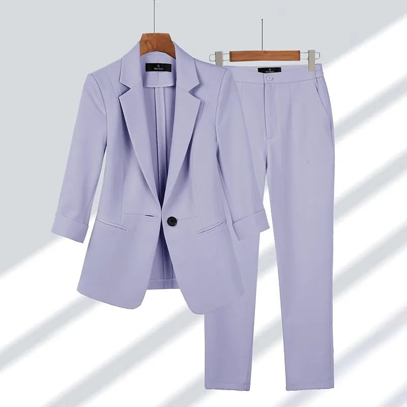 Elena | Lujoso conjunto de blazer