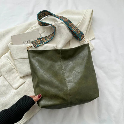 Paula | Bolso bandolera vintage de cuero