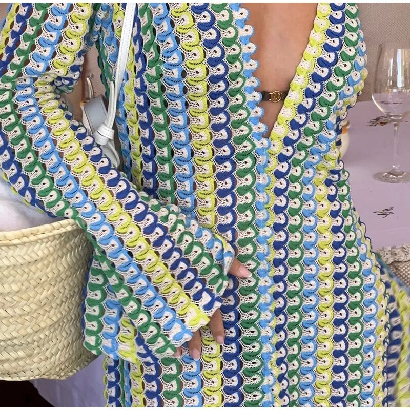 Elizabeth | Vestido escote ombligo