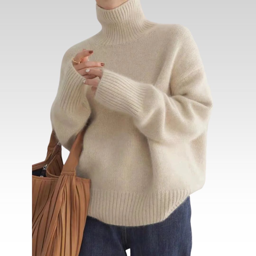 Linea | Jersey de cuello alto ancho