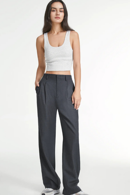 Aerelle | Pantalones de sastre de pierna ancha