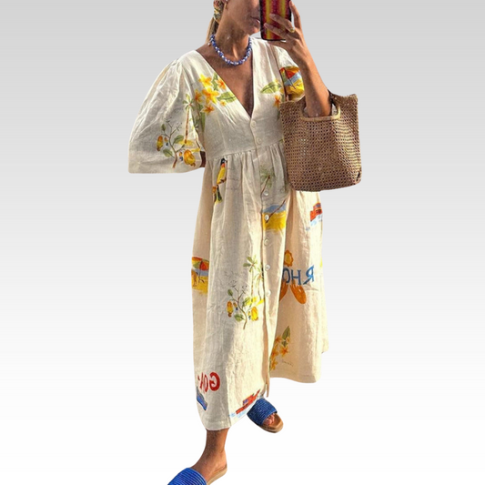 Ilona | Vestido mediterraneo
