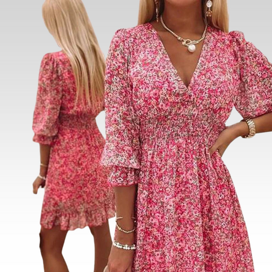 June | Vestido corto floral V