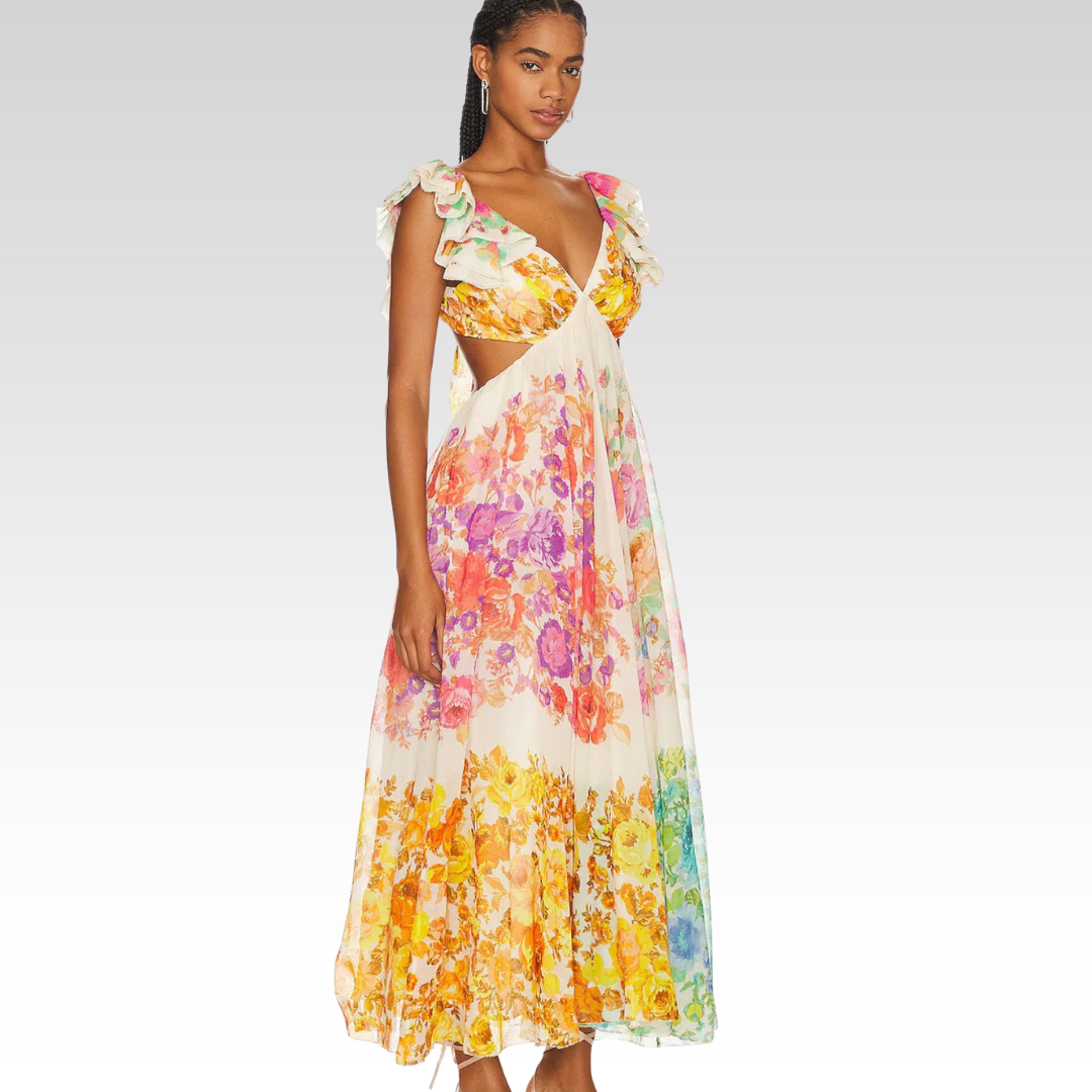 Kyra | Vestido de verano con estampado floral