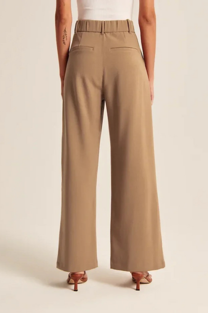 Aerelle | Pantalones de sastre de pierna ancha