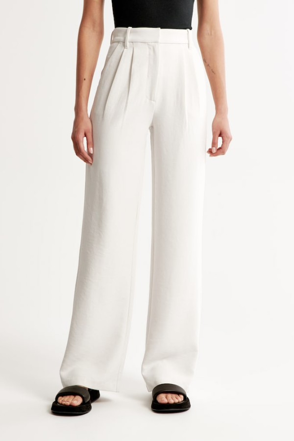 Aerelle | Pantalones de sastre de pierna ancha
