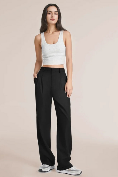 Aerelle | Pantalones de sastre de pierna ancha
