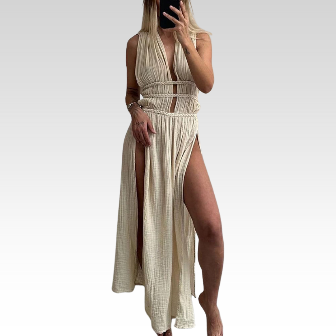 Hailey | Vestido largo boho