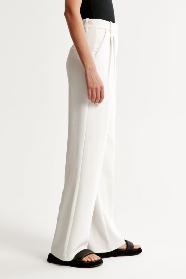 Aerelle | Pantalones de sastre de pierna ancha