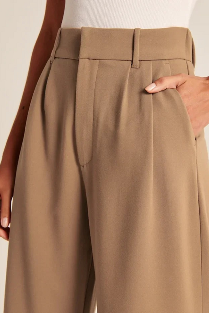 Aerelle | Pantalones de sastre de pierna ancha