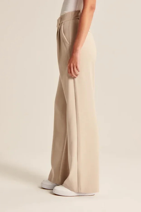 Aerelle | Pantalones de sastre de pierna ancha