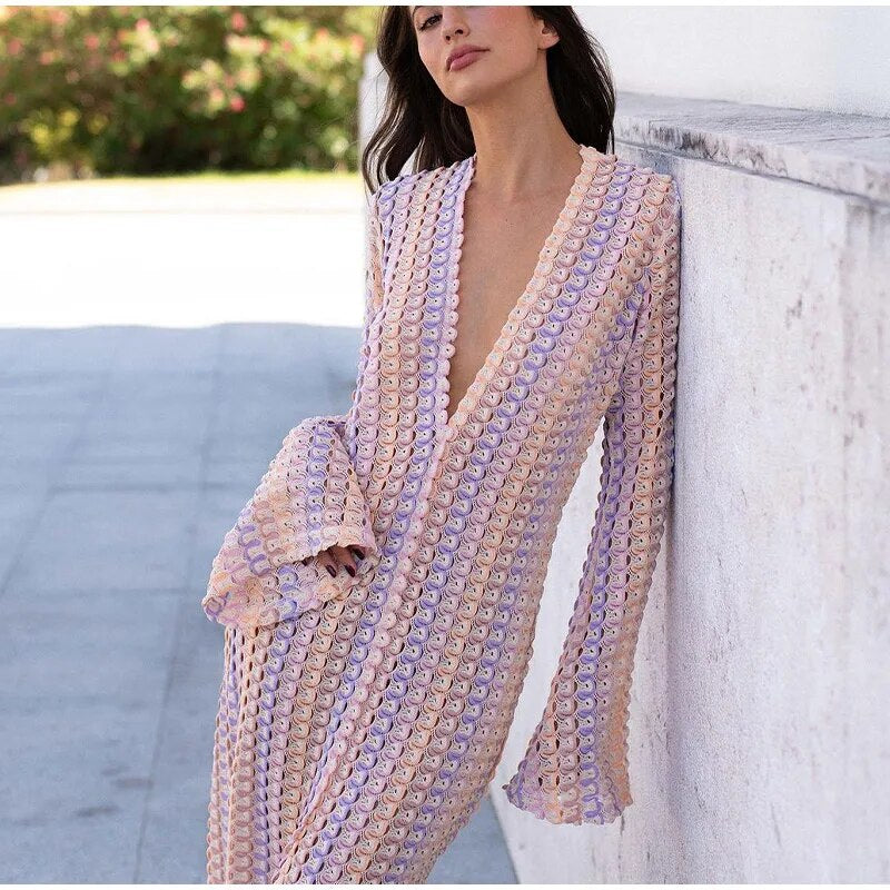 Elizabeth | Vestido escote ombligo