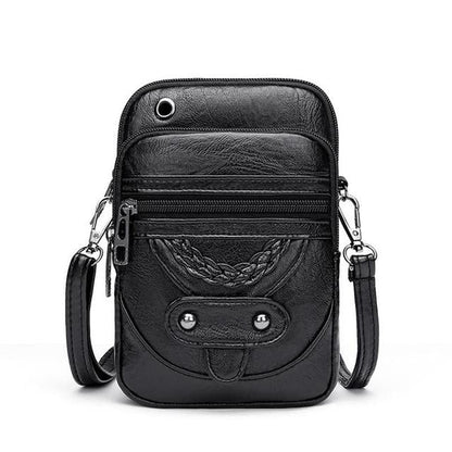Clara | Bolso bandolera vintage de cuero